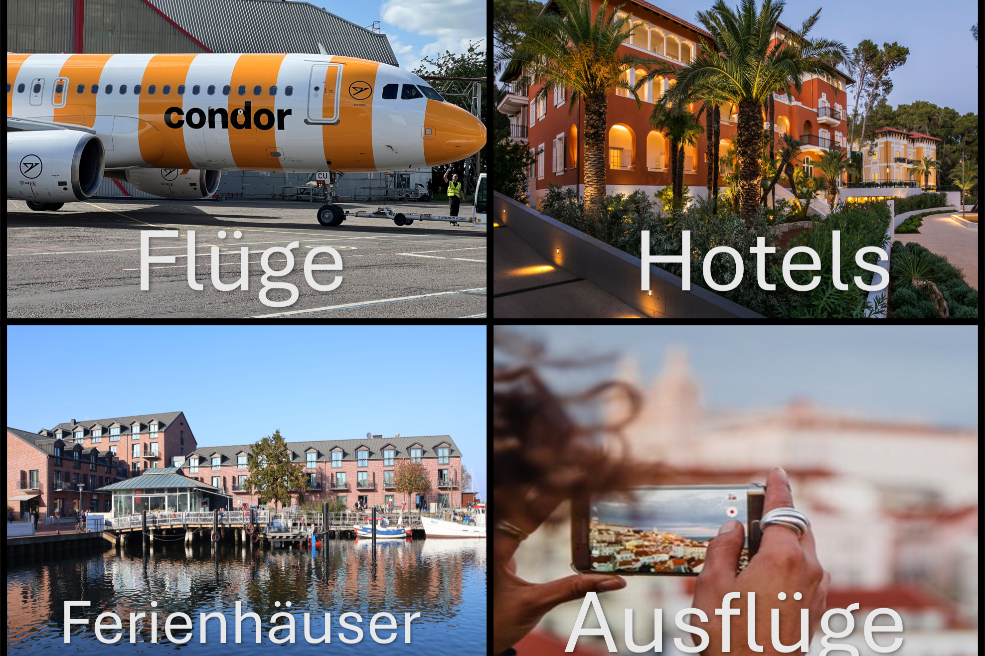 Flüge / Hotels / Ferienwohnungen